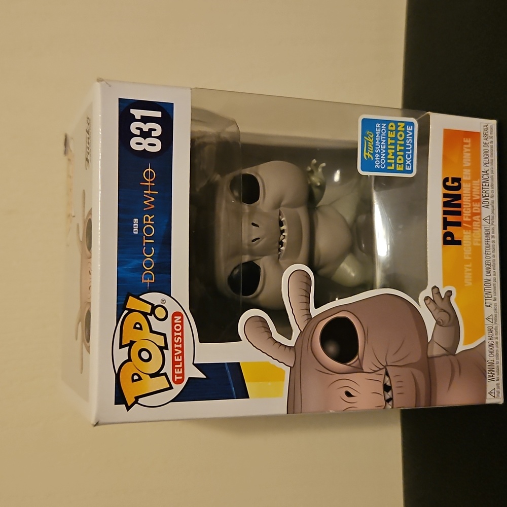 Doctor who 2019 summer convention limited edition exclusive "PTING" PoP 831